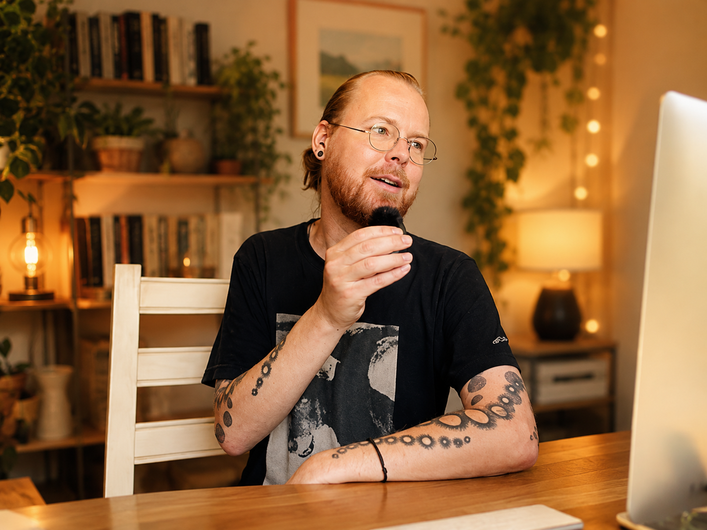 观点表达:主动创造语言环境的重要性